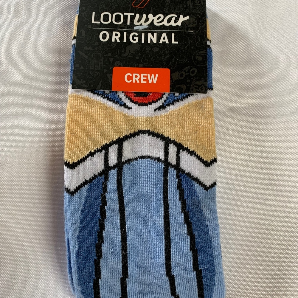 NWT! Collectible LootWear Original Thunder Cats Classic Crew Socks by Loot Crate